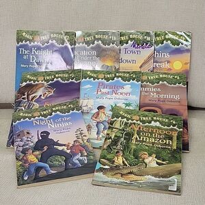 10 Magic Tree House paperback books ( set 3)